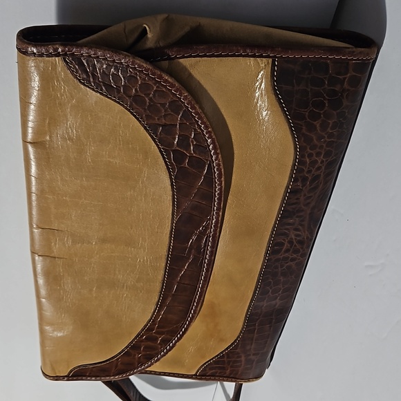 Vintage Brahmin Leather Satchel Bag - Picture 14 of 14